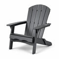 Chaise Adirondack en plastique recyclé gris