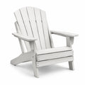 Chaise Adirondack en bois composite blanc