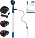 Pompe de Transfert sans Fil, Compatible avec Makita 18V LXT Batterie, Pompe Vide-Cave Électrique avec Écran Digital et Arrêt Automatique, 2725 L/h