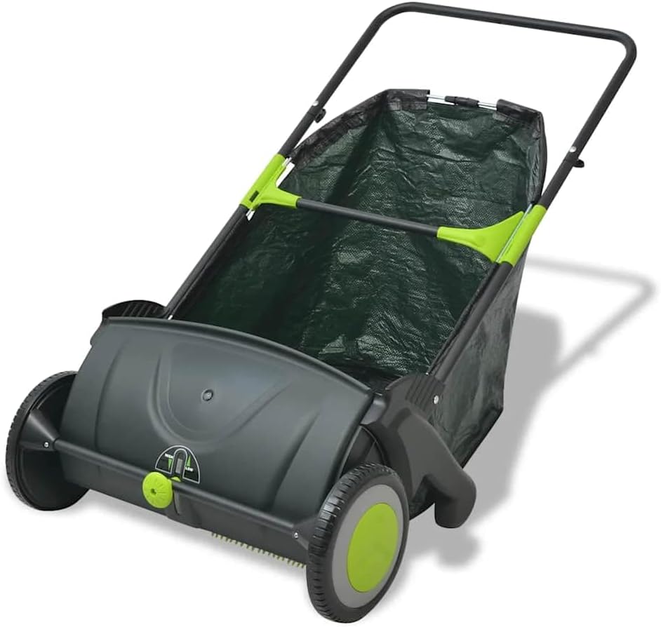 vidaXL Balayeuse à Gazon 103 L