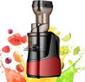Extracteur De Jus Automatique À Froid De 150 W, avec Tasse À Jus De 1000 ML Et Tasse À Marc, Auge d'alimentation De Grand Diamètre