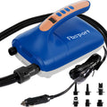 FBSPORT Gonfleur Electrique Paddle 20PSI, 12V DC Pompe Paddle Electrique avec Fonction d'arrêt Automatique et Affichage LCD