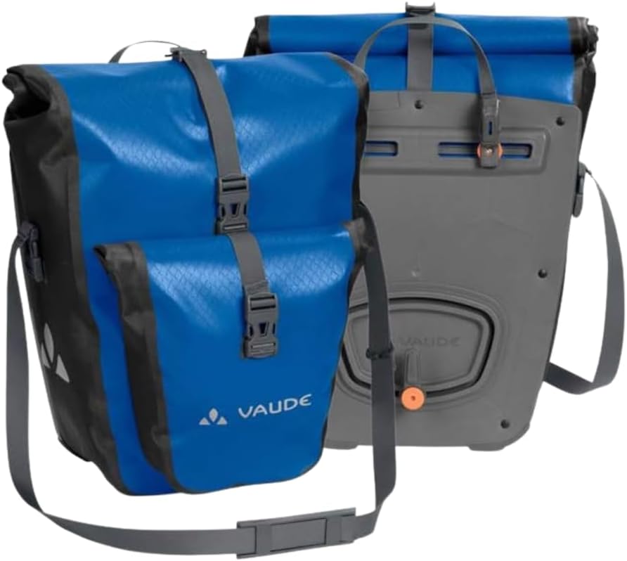 Vaude Sacoche pour arrière de vélo, Lot de 2, sans PVC, sacoches de vélo en bâche