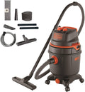BLACK+DECKER Aspirateur Solides et Liquides BXVC30PTDE avec Prise Outils Électroportatifs (1600 W, 30 litres)