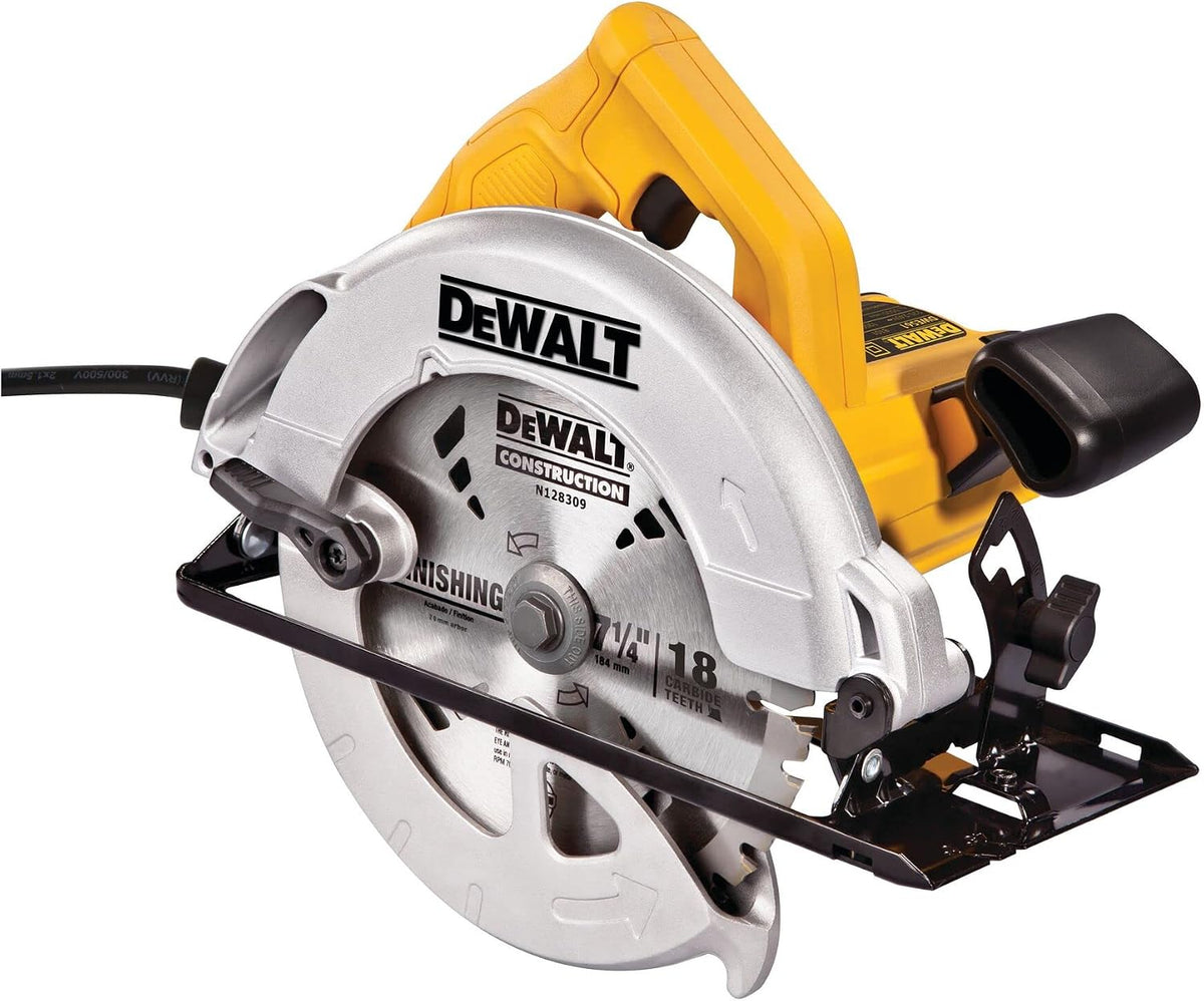 DEWALT Scie Circulaire Compacte Ø190mm - Profondeur de Coupe 65mm DWE560-QS