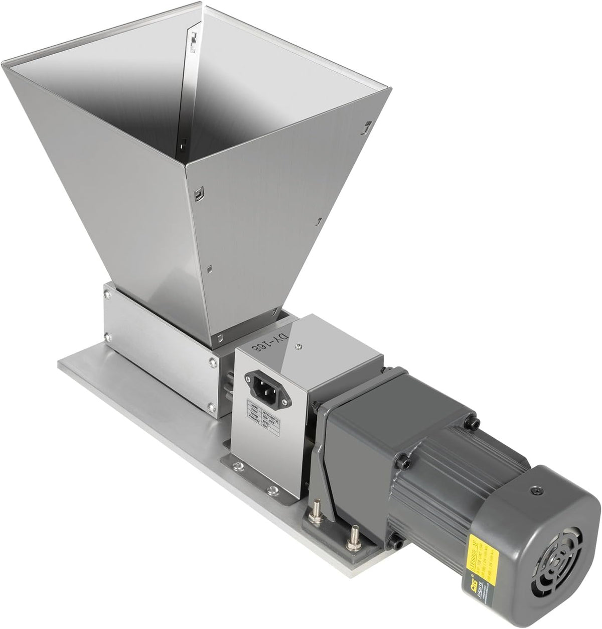 Moulin à céréales électrique 220 V 75 W 75 tr/min Moulin à grains multifonction 20 kg/h, moteur en cuivre pur, entonnoir de 4 l