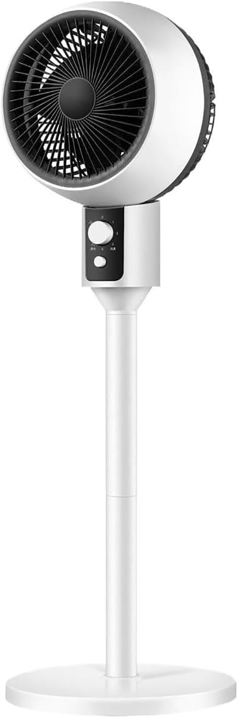 Ventilateur USB portable sur pied réglable en hauteur pour la maison, la chambre à coucher, le bureau, l'espace de travail avec tête oscillante