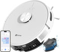 EZVIZ Robot Aspirateur Laveur Robot 3 en 1, 4000Pa, Navigation LiDAR, Détection Obstacles, Cartographie Multi-étageAlexa/WiFi/APP