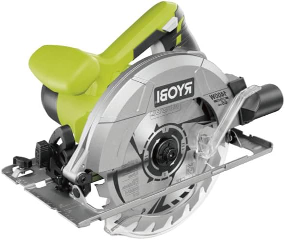 RYOBI Scie circulaire - 1400W - 66mm - 2 lames - RCS1400-KB48