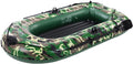 NAKEAH Bateau Gonflable Pliant avec pagaie de Pompe à air, Kayak de pêche, Kayak de Loisirs, Vert, 198x122cm