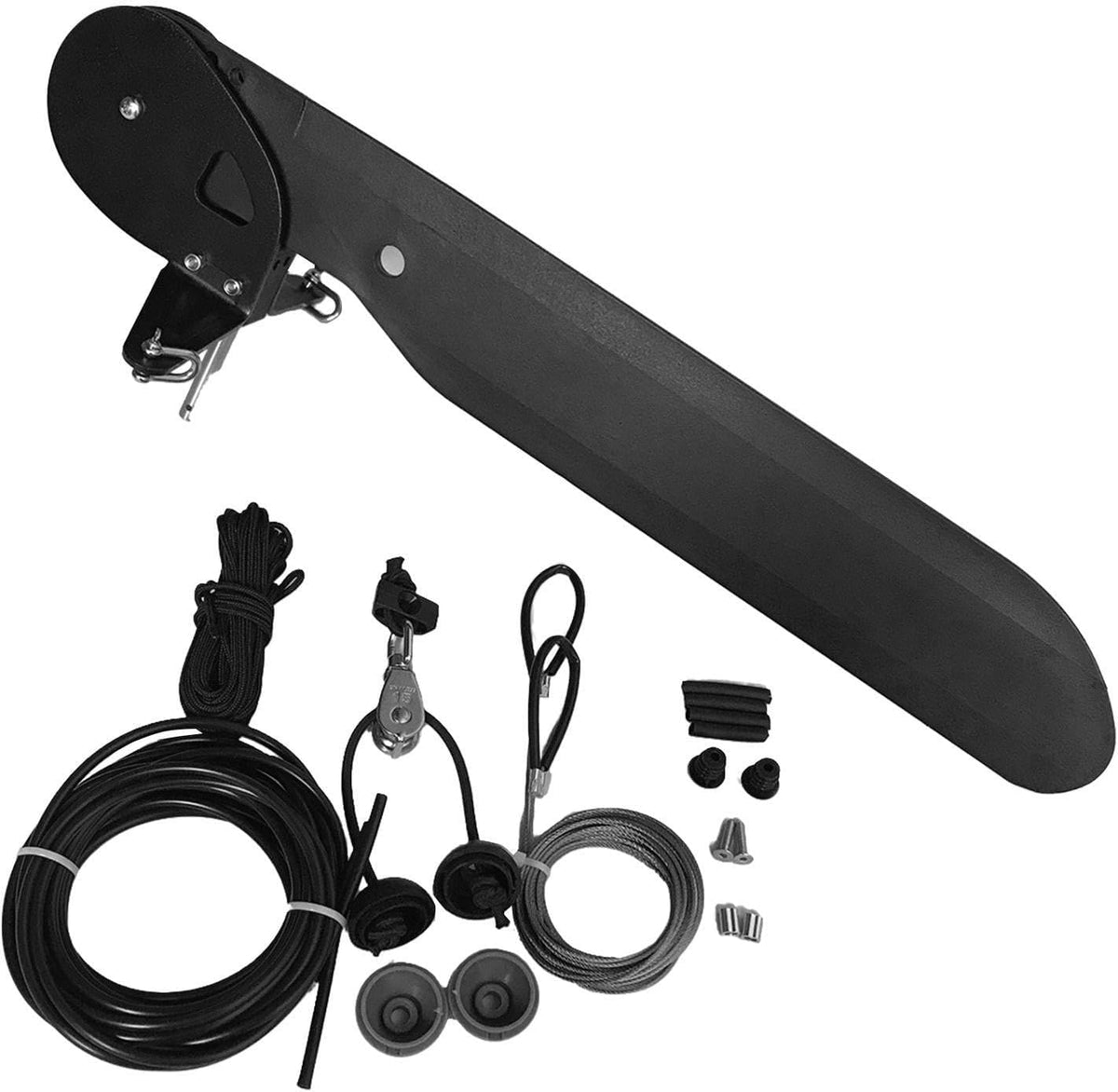 Kit De Gouvernail Pour Kayak, Fixation En Nylon Robuste Et Portable, Gouvernail De Kayak Pour Pêche Et Direction Bateau, Pour Extérieur, Plage, Mer