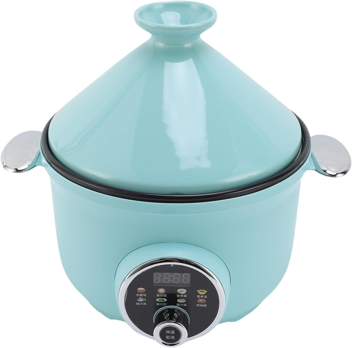 Generic Cuiseur d'autruche électrique, Modes de sécurité et de santé Tajin -pot -multi pour la Cuisine à Domicile (Plug UE 220V)