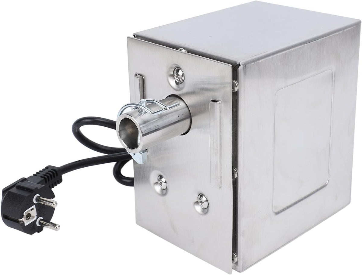 HEEPDD Moteur de rôtissoire électrique, Robuste 45 W en Acier Inoxydable avec Torsion 200, 250 kg