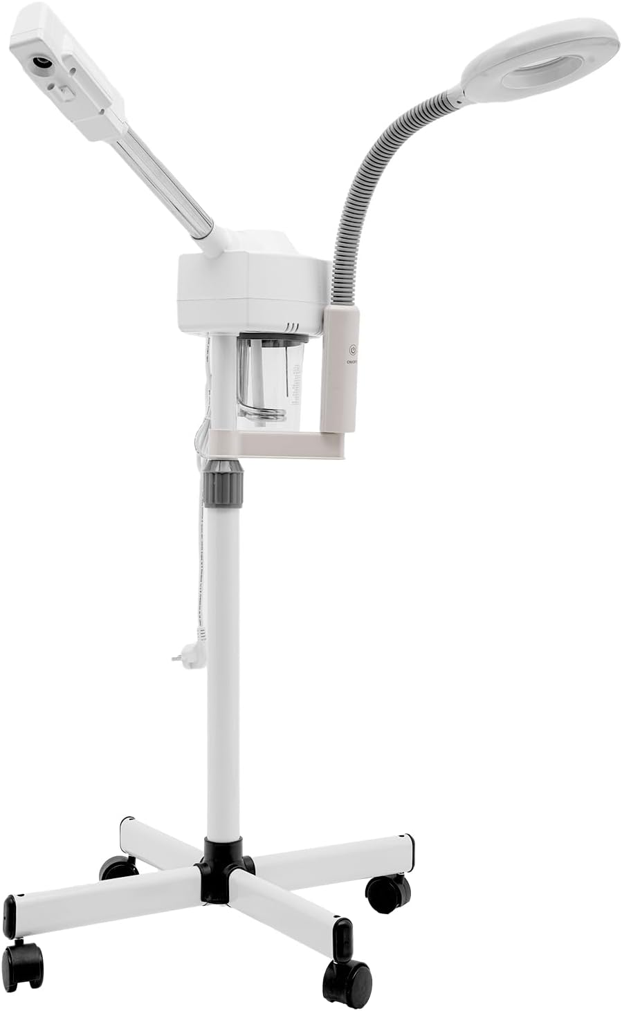 Vapeur Visage Vaporisateur Facial 2 en 1 Professionnel Sauna Facial avec Lampe Loupe Vaporisateur pour Salon de Beauté SPA
