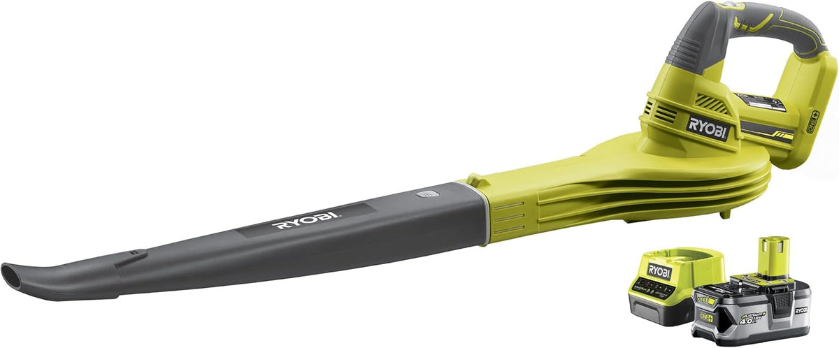 Ryobi - Souffleur à feuilles One+ 18V Li-Ion 4.0Ah 245 km/h - RBL1820S40F