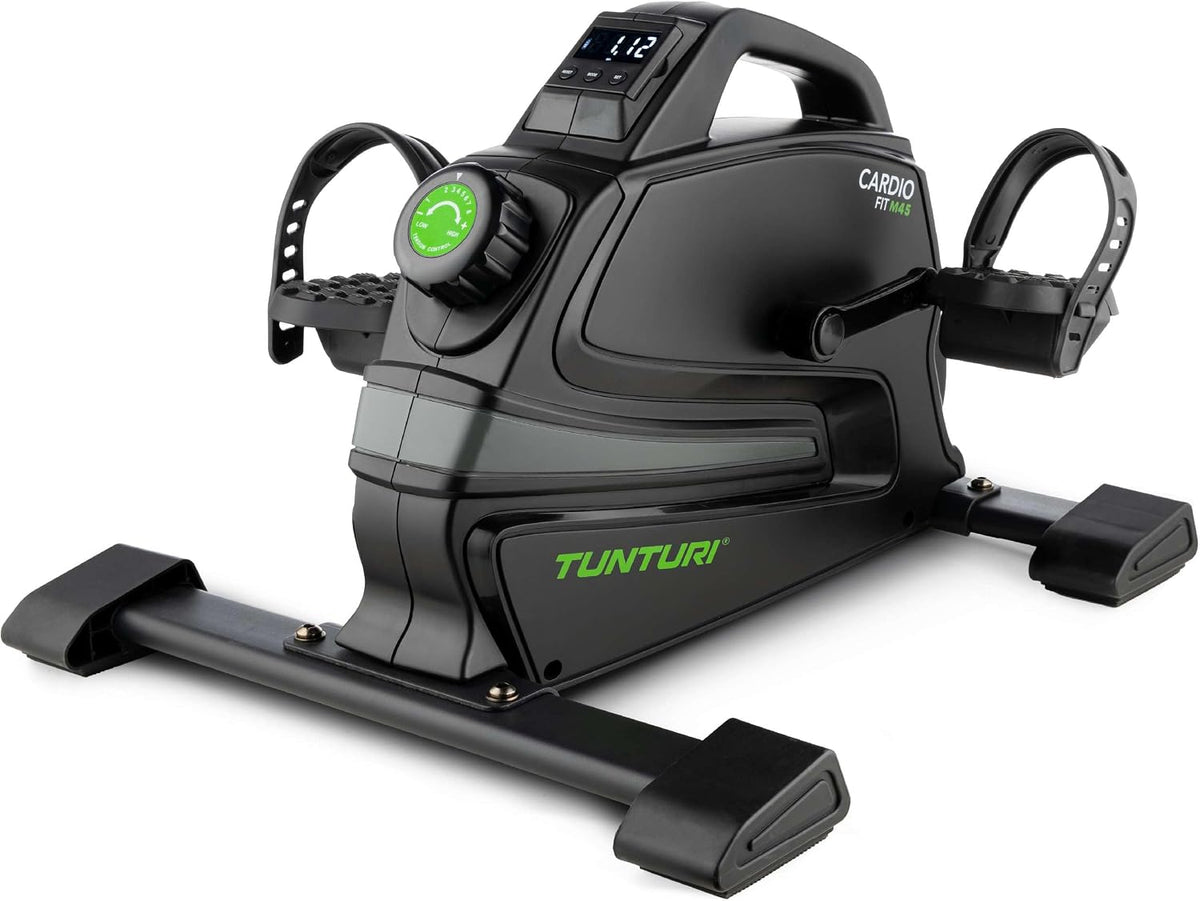 Tunturi Pédalier Cardio Fit - Vainqueur du test 2024 - Mini vélo d'appartement pour personnes âgées