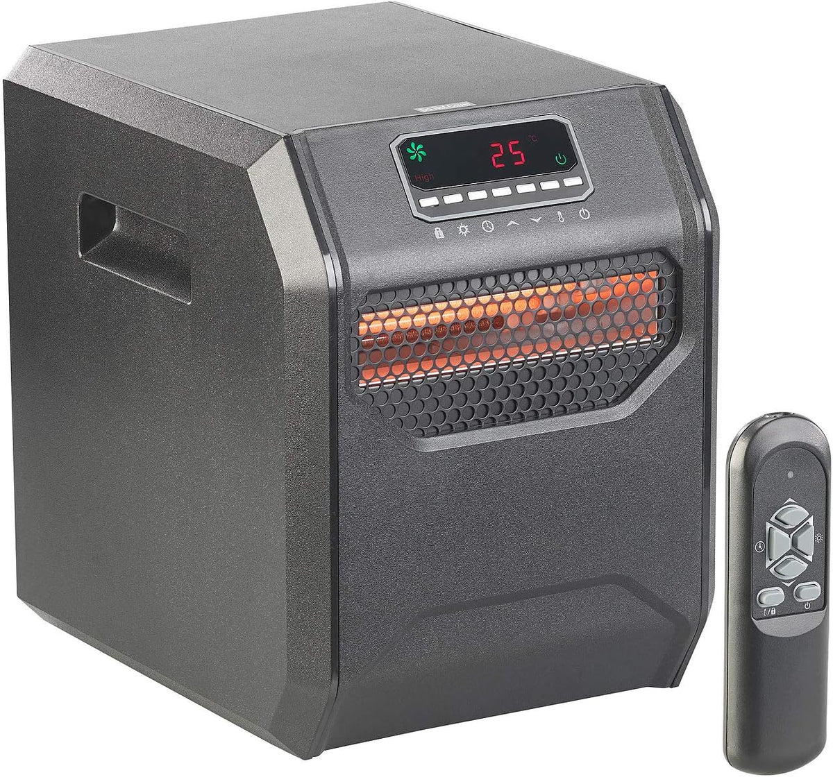 Sichler Haushaltsgeräte Chauffage soufflant infrarouge1500 W avec minuteur et télécommande : LV-900.ir