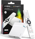 STRONG Leap-S3+V2 Streaming Box Google TV 4K UHD, Avec Port Ethernet, 2GB RAM + 16GB Stockage, WiFi 5, Assistant Google Vocal, HDR10+