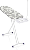 Leifheit Table à Repasser Air Board Express L Solid MAXX, Planche à Repasser Pliante Extra-Large 130 x 45 cm