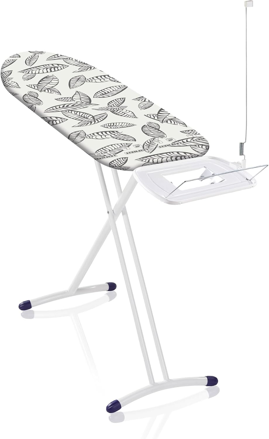 Leifheit Table à Repasser Air Board Express L Solid MAXX, Planche à Repasser Pliante Extra-Large 130 x 45 cm