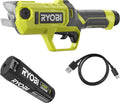 RYOBI Coupe-branches sans fil RY4SCA-120 4 V avec batterie 2,0 Ah et câble de charge USB-C