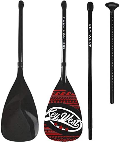 Key West Pagaie Stand up Paddle Full Carbon 3 pièces - Sup