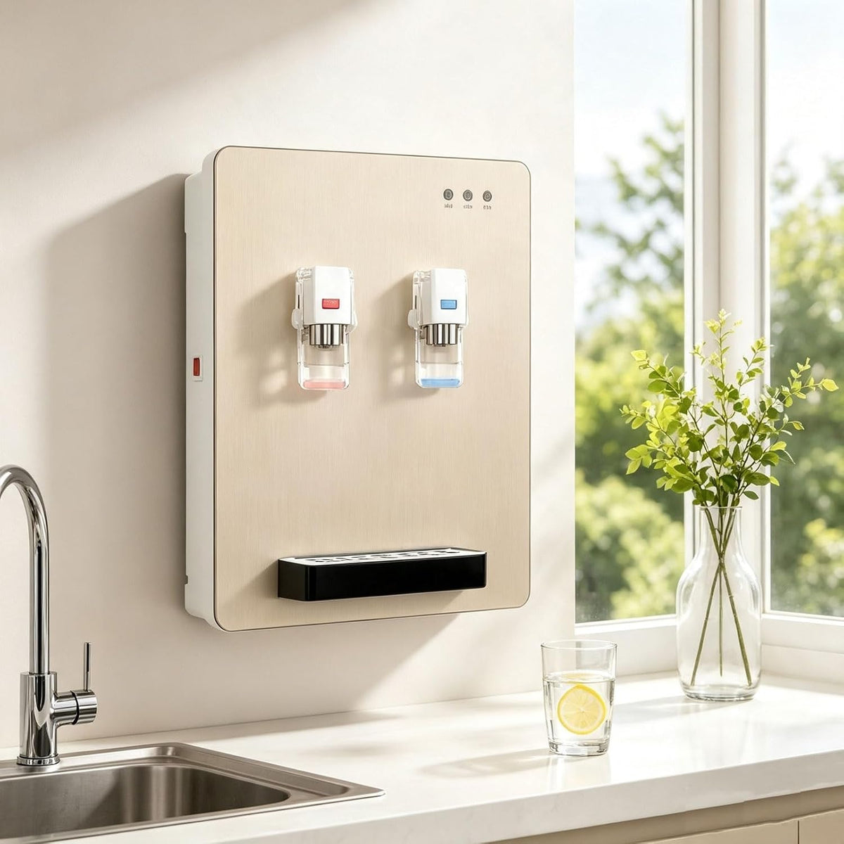Distributeur d'eau Autonome alimenté sur Secteur