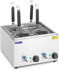 Royal Catering RC-0042 Cuiseur à pâtes (4 paniers, Puissance : 3 000 W, Plage de température : 30 - 110 °C)