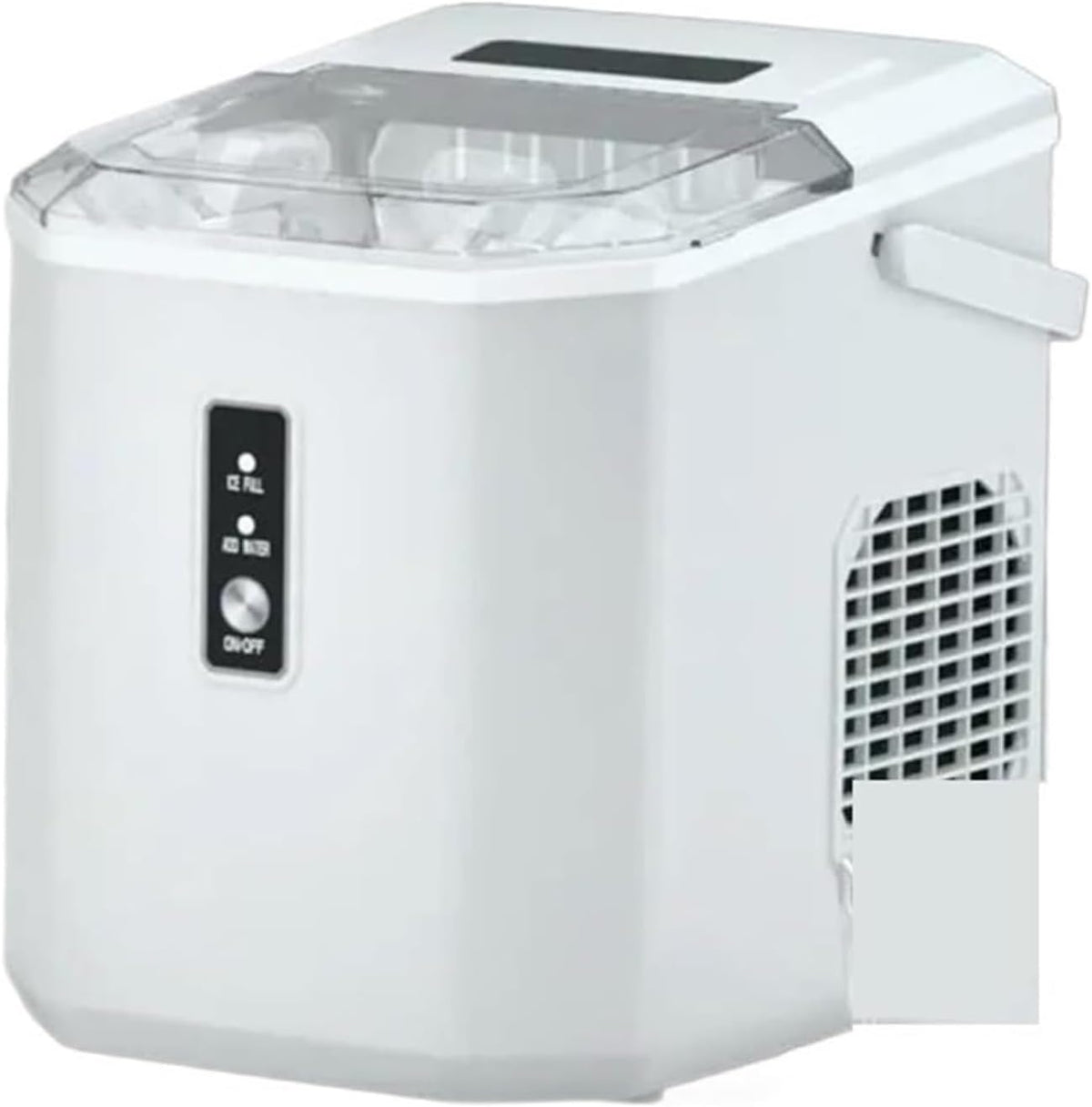 Coupe-Glace, Machine à glaçons portative, Fête d'été à la maison : Machine à glaçons de comptoir portable 26 lb 6 minutes autonettoyante 9
