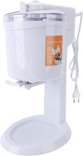 Asixxsix Sorbetière automatique, machine à granita silencieuse et facile à utiliser, idéale pour préparer des glaces, milkshakes, sorbets