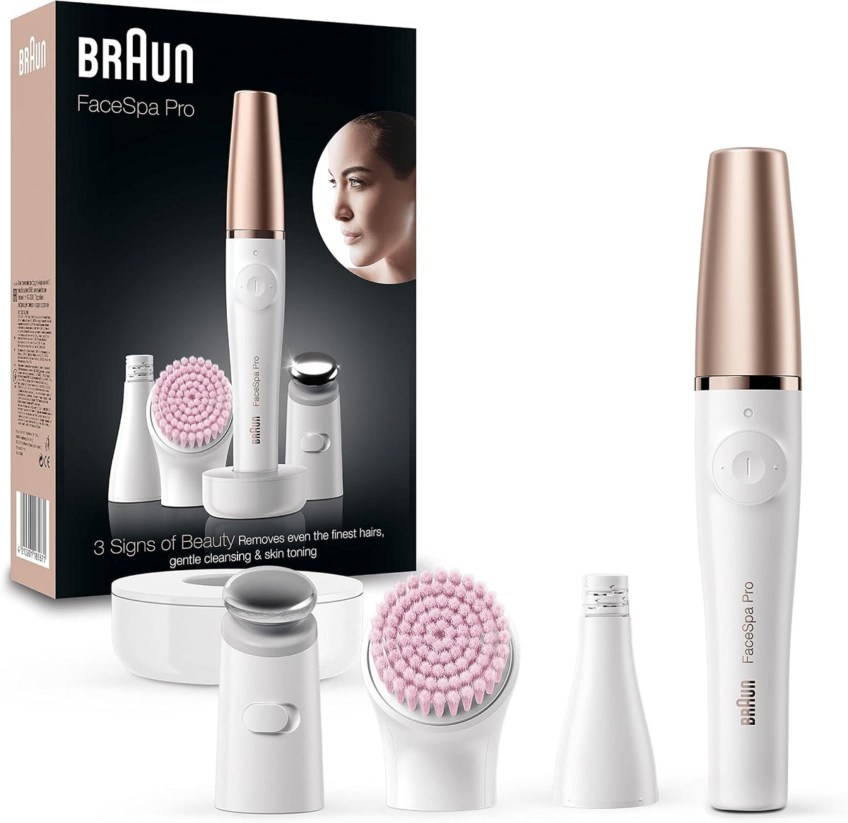 Braun Rasoir Visage Electrique Pour Femme Face Mini FS1000 Blanc