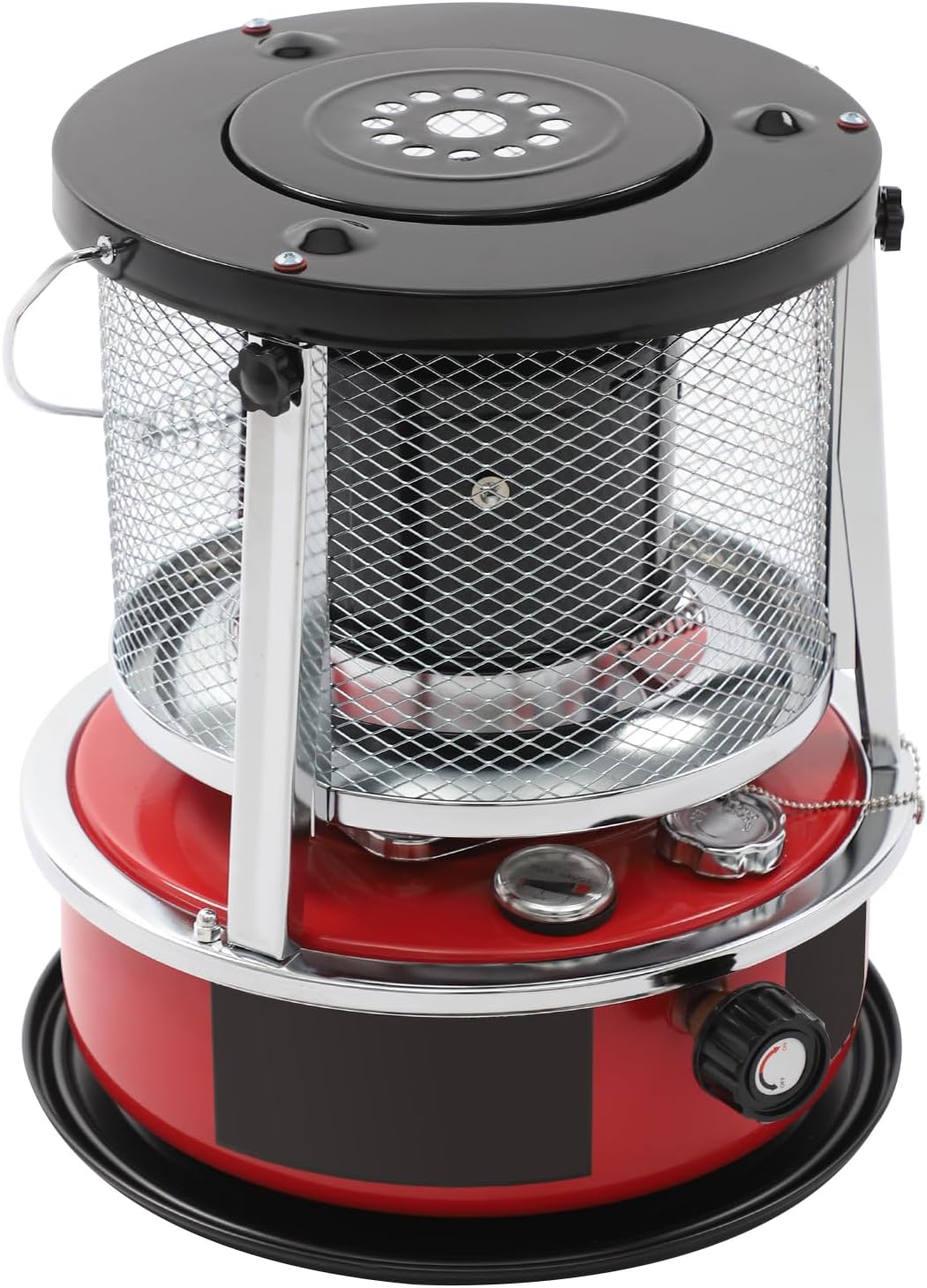 Chauffage au pétrole 8000 BTU - Chauffage portable avec réservoir de 1,37 l - Jusqu'à 18 h - Chauffage au pétrole pour garage
