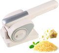 Râpe à fromage électrique sans fil rechargeable avec 2 cylindres, idéale pour fromage, noix, chocolat et légumes