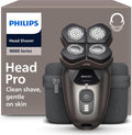 Philips Head Shaver Pro 9000 Series - Rasoir pour la tête d'hommes et femmes, tête flexible 360°, lames ComfortCut