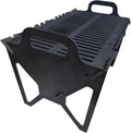 Barbecue portable au charbon de bois, Station de cuisson extérieure pliable, cadre en acier robuste, design léger pour hayon, plage
