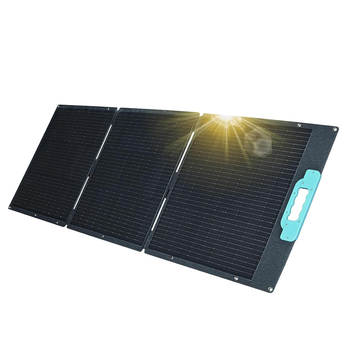 enjoy solar panneau solaire pliable Helios 150W 12V, cellules photovoltaïques 182mm avec technologie 10 busbars, idéal pour camping-car