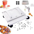 Kit de machine à boba manuelle réglable, Presse à perles de tapioca de 3 à 12 mm avec planche à rouler pour thé à bulles maison, taro