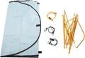 Auvent simple pour kayak - 125 x 110 cm - Oxford hydrofuge - Convient pour un seul pare-soleil de kayak - Camouflage océan