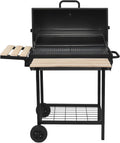 RED DECO Barbecue À Charbon 76x33.5cm Avec Chariot - KENTUCKY
