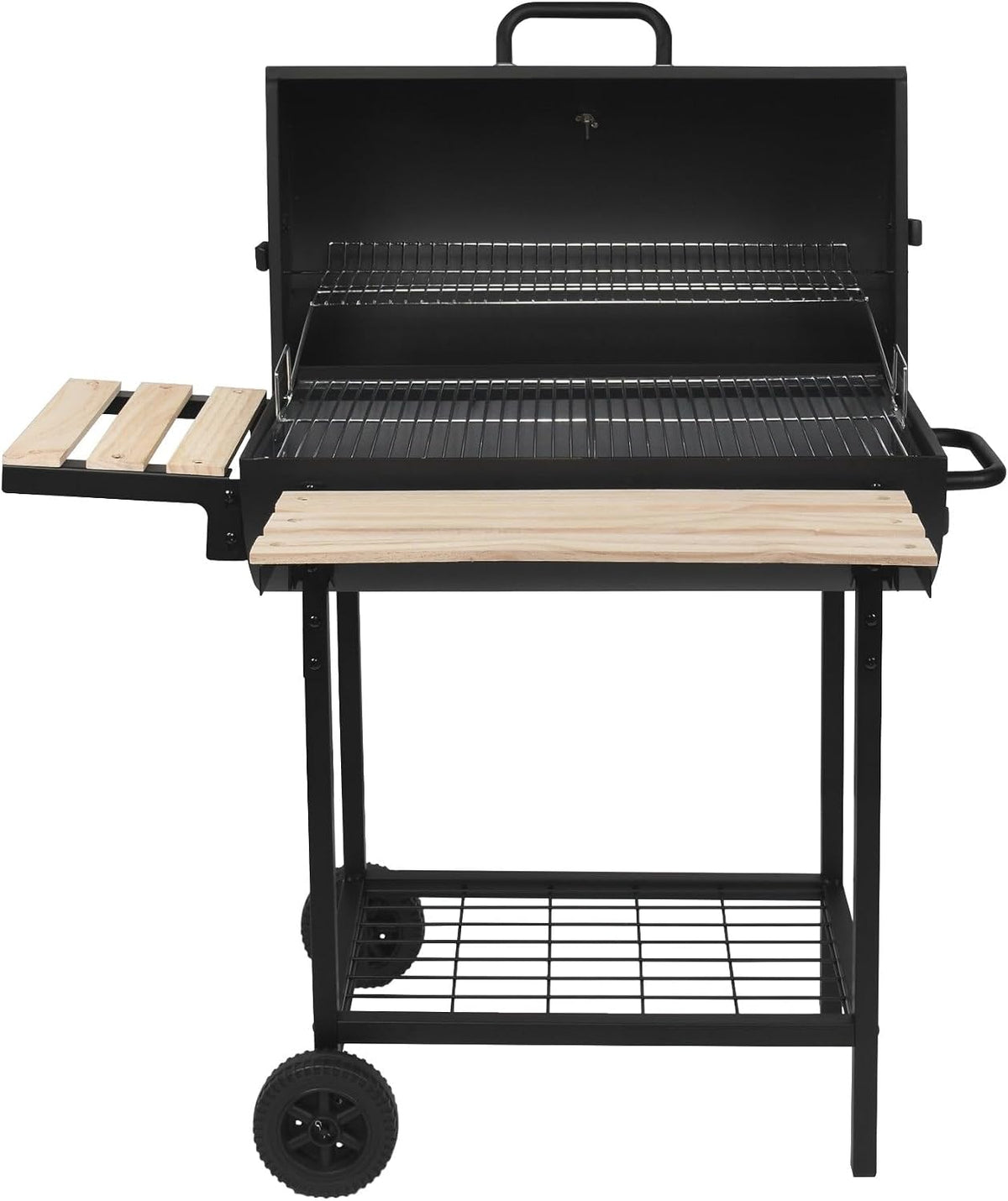 RED DECO Barbecue À Charbon 76x33.5cm Avec Chariot - KENTUCKY