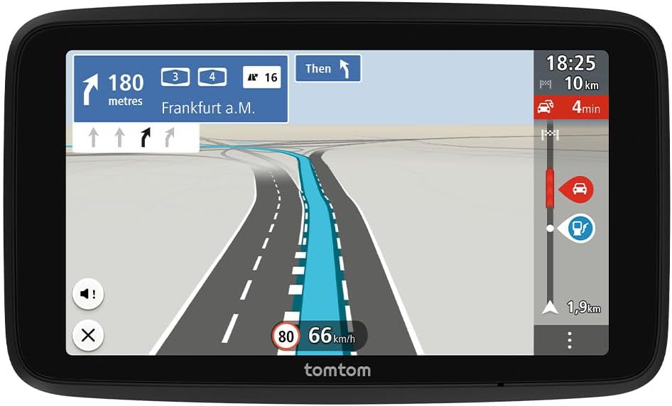 TomTom GPS Voiture GO Classic 2ème génération (6 Pouces, Info Trafic, Essai Alertes des Zones de Danger, Cartes EU, Mise à Jour Via WiFi