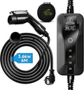 AFYEEV 3.6kW Câble de Recharge pour Voiture Électrique, Type 1 EV Portable