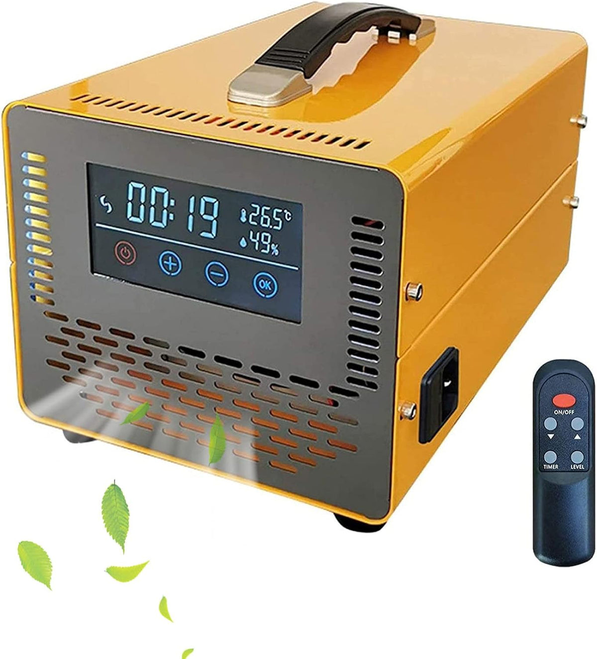 RDJSHOP Générateur d'ozone avec Écran Tactile et Télécommande, Stérilisateur Industriel de Désodorisant