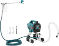 MSW Motor Technics MSW Station de Peinture airless 1,4 l/Min 180 Bar Tuyau 7,5 m Pistolet Peinture airless Machine Peinture