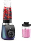 Moulinex - Blend Up Mini Blender Puissant - 1000W - 2gourdes 400mL et 700mL