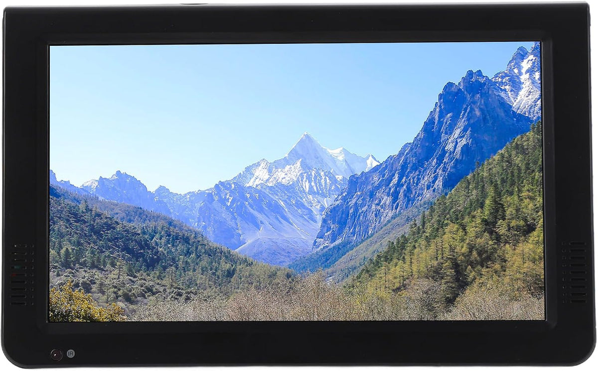 XUMIUZIY 10 'Small Portable TV, Télévision Numérique avec écran de Couleur LED, Batterie de 4000mAh, Tuner à Haute sensibilité, Port USB