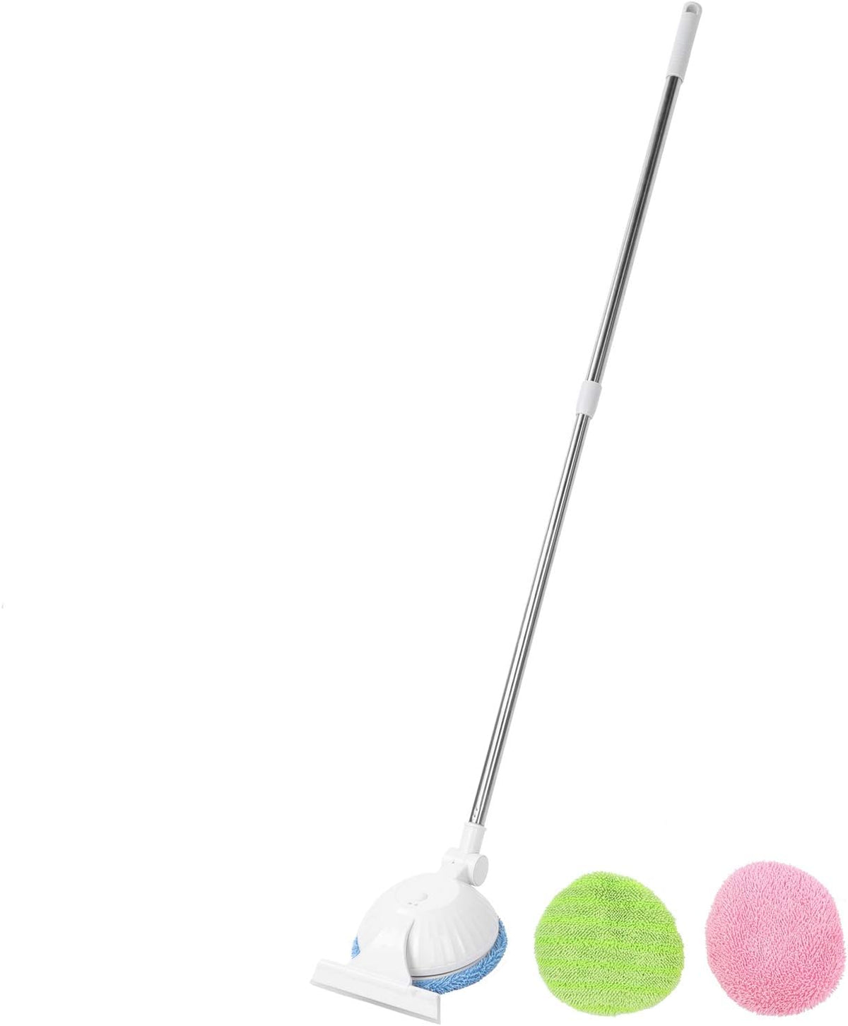Aramox Nettoyeur de Vitres Essuie-Glace électrique sans Fil ABS Télescopique 121 Cm Rotation à 90 Degrés 2000 MAh USB Outil de Nettoyage de Verre