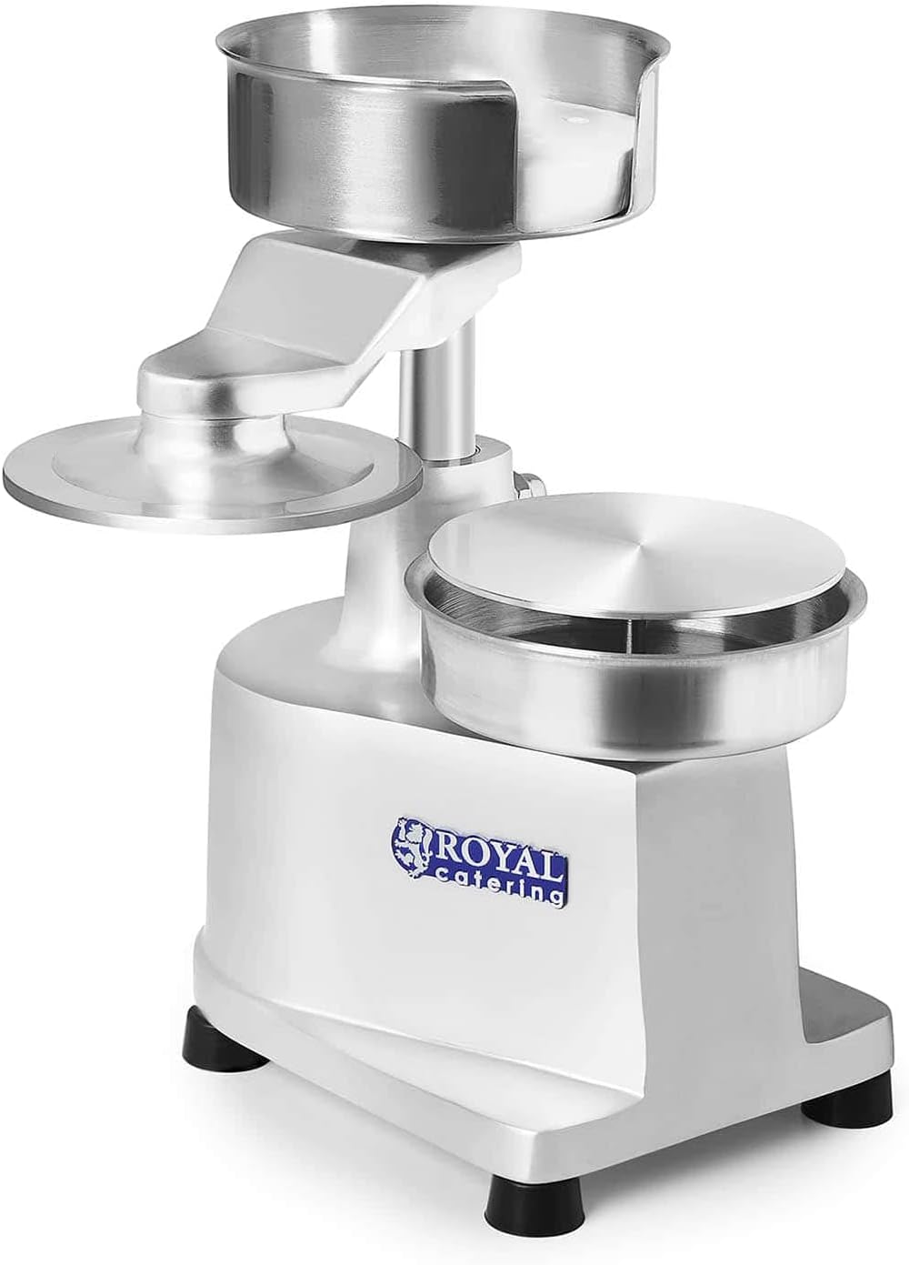 Royal Catering Machine à Hamburger Presse à Burger RCHM-130 (diamètre 13 cm, Nombre Max. de saucisses 8, 1.000W, téflon, 26x58,5x37,5cm