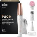 Braun Epilateur Electrique Femme FaceSpa Pro 912, Bronze et Blanc