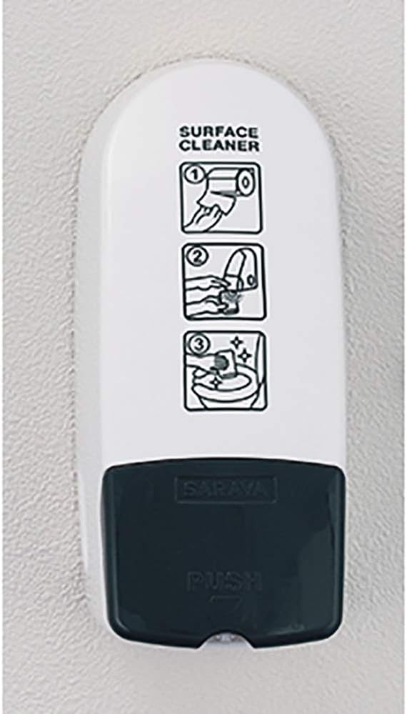 filmop Distributeur de désinfectant Distributeur pour nettoyeur Siège de toilettes, capacité: 450 ml